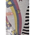 (S) scolor連帽灰色短袖上衣二手衣, , large
