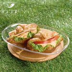 【哩皿食器】台灣製  食品級Tritan  中橢圓盤, , large