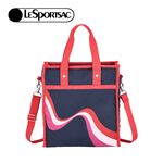 |快速出貨|Lesportsac Medium N/S Tote 中型直式托特包 購物袋/ 復古波浪, , large