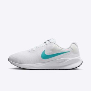 Nike Revolution 7 男 慢跑鞋 運動鞋 入門款 舒適 緩震 透氣 白 水藍 [FB2207-103]