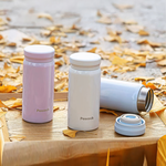 【日本孔雀Peacock】小資族 超輕量隨身不鏽鋼 保冷保溫杯200ML(迷你杯)-亮白, 亮白, large