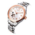 CITIZEN 星辰 星形鏤空機械女錶-34mm PC1009-78B, , large
