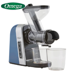 [群宏電工]Omega 冷萃慢磨機 MM400BL13 藍色 慢磨機 果汁機 榨汁機 芹菜汁 蔬果汁 原廠1年保固