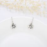 【Angel & Me】Baby Sea Turtle birth s925 sterling silver earrings birthday gift, , large