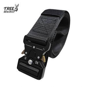【Treewalker露遊】強化尼龍戰術登山腰帶  快扣多功能腰帶 (隨機出貨)