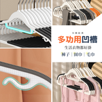 [夢巴黎] 日系多功能防滑衣架 10入組, , large