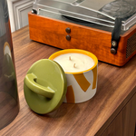 【英國 M&AElig;GEN】Pablo 附蓋陶瓷蠟燭/4種香味可選, , large