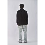 (L) 【范姜彥豐私服】edwin高腰男裝丹寧牛仔棉質純棉刷破藍色長褲二手衣, , large