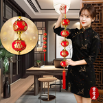 Auspicious Ruyi Small Lantern New Year Charm 2 into 3 Set #113, , large