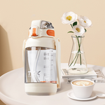 【TKK】美國進口Tritan 獵鷹 手提+背帶 直飲大容量 運動水壺1200ML(附背帶)-青海藍, , large