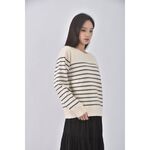 (M) most standing韓牌質感圓領杏色長袖上衣二手衣, , large