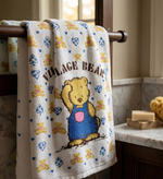 [Kaimei Cotton Industry] 2 entered into the group, random and excellent Kaimei bath towels｜Made in MIT Taiwan, pure cotton absorbent bath towels, cartoon totems, various styles, , large
