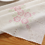 [喵到寶] 防水防油桌巾系列-長方桌會議桌135X180cm-七瓣花, , large