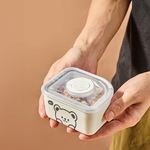 304 stainless steel food storage box cute bear, , large