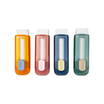 Push-Forward Plastic Eraser (Transparent Color)-Orange, , large