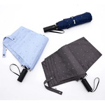 【周周生活｜晴雨選品館】自動折疊傘 晴雨兩用 海軍船錨款, , large