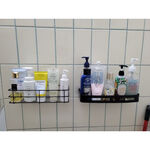 [熊好貼國際]高瓶罐架 304不鏽鋼 黑色PE粉體塗裝 無痕掛勾掛鉤凹凸紋路粗糙可貼(超黏貼) 置物架 層架 瓶罐架, , large