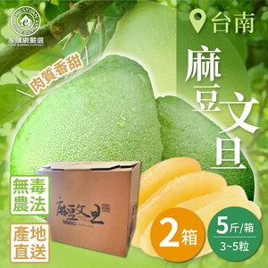 【Home Shopping Network Strictly Selected】Tainan Madou Wendan 5 catties x 2 boxes (3~5 pieces/box)
