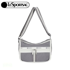 LeSportsac Small Everyday Bag 小型斜背包 -滾邊寧靜灰