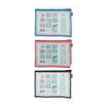 A4 Mesh Storage Bag &ndash; Navy, , large