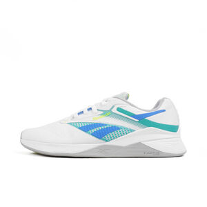 Reebok Nano X4 男 訓練鞋 多功能 運動 健身 重訓 支撐 透氣 膠底 白藍 [100204671]