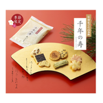 【小倉山莊】新年限定 千年之壽  山春秋 仙貝禮袋 14入/袋, , large