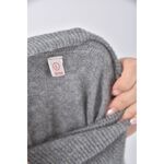 (M) uniqlo質感高領灰色短袖上衣二手衣, , large