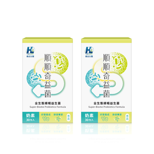 [優品生醫]順順奇益菌-全生態順暢益生菌(奇異果風味) 2入組