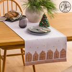 【SOLO歐洲家居】LCW Home 45x120CM 聖誕歐洲城市桌旗 桌布 桌墊 餐墊 土耳其製造, , large