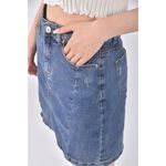 (M) best jeans wear story is丹寧牛仔藍色短裙二手衣, , large
