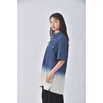 (XL) tommy hilfiger質感丹寧牛仔棉質純棉藍色短袖上衣二手衣, , large