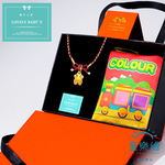 【童樂繪金飾】兒童黃金小禮服 白馬王子 編織項鍊款 約重0.22錢±0.03(彌月金飾 彌月禮), , large