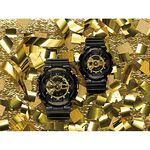 CASIO 卡西歐 Baby-G 黑金率性雙顯錶 BA-110-1ADR, , large