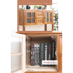 【Y HOUSE】Time Storage Cabinet Wooden Sideboard, Retro Storage Cabinet, Double Door Drawer Cabinet, Hallway Cabinet, Window Cabinet, Display Storage Cabinet, Multifunctional Storage Cabinet, , large