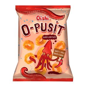 Oishi Spicy Squid Flavor Crackers 80g