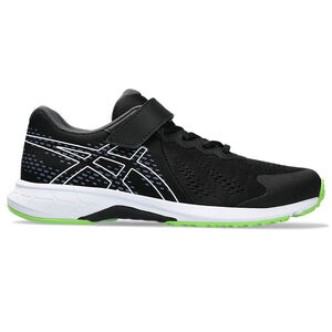 [秉宸] ASICS LAZERBEAM RI-MG 兒童慢跑鞋 黑綠 黏帶式 1154A169