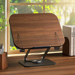 閱讀書架 看書架 讀書架 實木旋轉升降 筆電平板支架 伸縮書立架 兒童國小生上班族送禮首選 繪本支架, , large