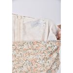 (M) mmb buycom碎花質感橘色洋裝二手衣, , large