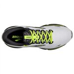 Brooks Ghost 15 男 慢跑鞋 運動 路跑 避震緩衝象限 夜光限定款 白 螢黃 [1103931D125], , large