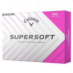 Callaway 高爾夫球 Supersoft 2025 12球/盒 粉色, , large