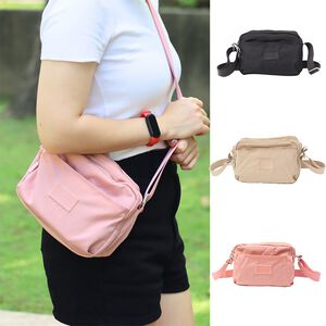 【MQ】FRIEDA Multi-layer zipper crossbody bag