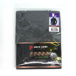 皮爾卡登彈力棉半高領長袖衫-M(顏色隨機出貨)