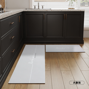 Buy big and get small new technology instant water-absorbent and oil-proof leather soft floor mat