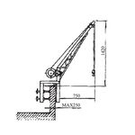 WIN 五金 K-34小金剛專用座 不含小金剛 吊架 中型架 大型架 夾架 女兒牆 捲揚機 小金剛 吊磚機 高樓小吊車, , large