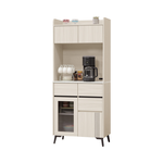 【Homelike】 喜家居2.5尺三抽高餐櫃(2542), , large