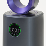 [SunRise 陽昇數位] 淨好扇 冷暖 空氣清淨機 風扇 三機一體 灰色 - Le idea 樂德兒, , large