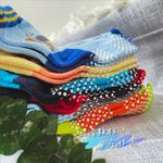 [Kaimei Cotton Industry] 10 pairs set, random and excellent, MIT made in Taiwan, pure cotton anti-slip children's socks (toddler version 1-3 years old) - running motorcycle 9-13cm, , large