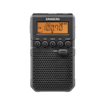 SANGEAN 山進 二波段調頻立體/調幅 數位式收音機 DT800BK 黑色, , large