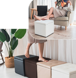 【Y HOUSE】Square storage stool sofa chair storage chair dual-purpose stool, , large