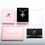 【Angel & Me】Soaring Eagle Bird s925 sterling silver necklace Birthday gift, , large